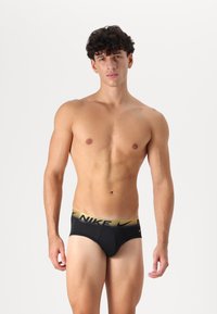 Nike Underwear HIP BRIEF 3 PACK - Slip - black