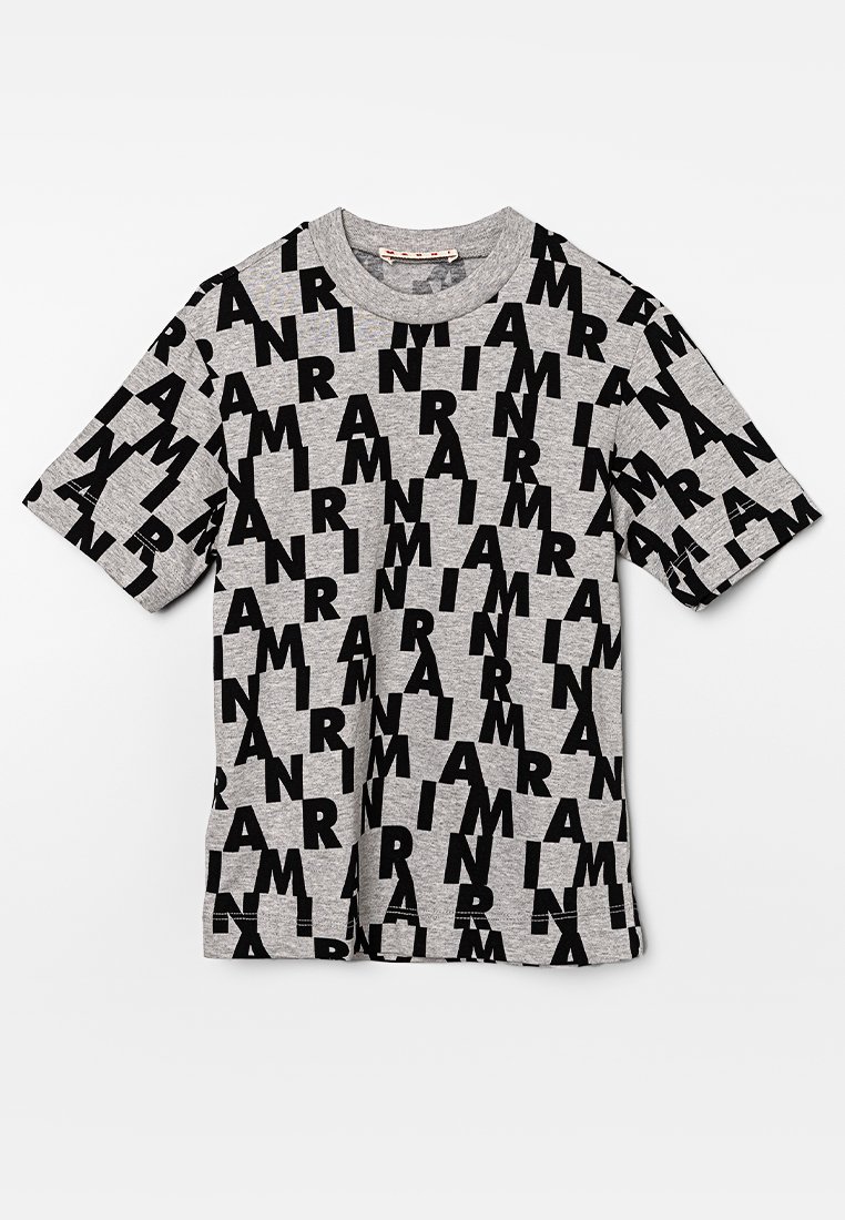 Marni T-shirt print grijs Marni T-shirt print grijs