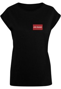 MAROCCO DIMA MAGHREB EXTENDED SHOULDER TEE - T-Shirt print - black