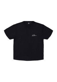Unselected, black small script