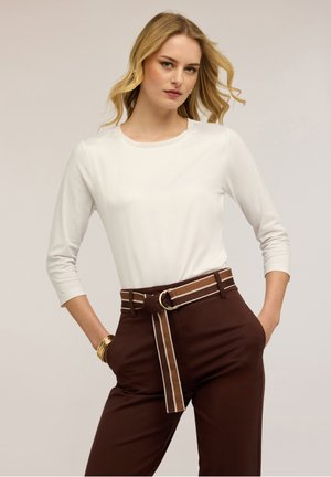 T-shirt à manches longues - bianco