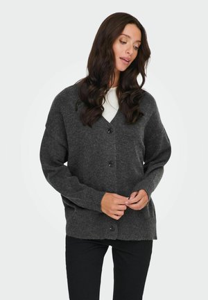 ONLHOUSTON - Kardigan - dark grey melange