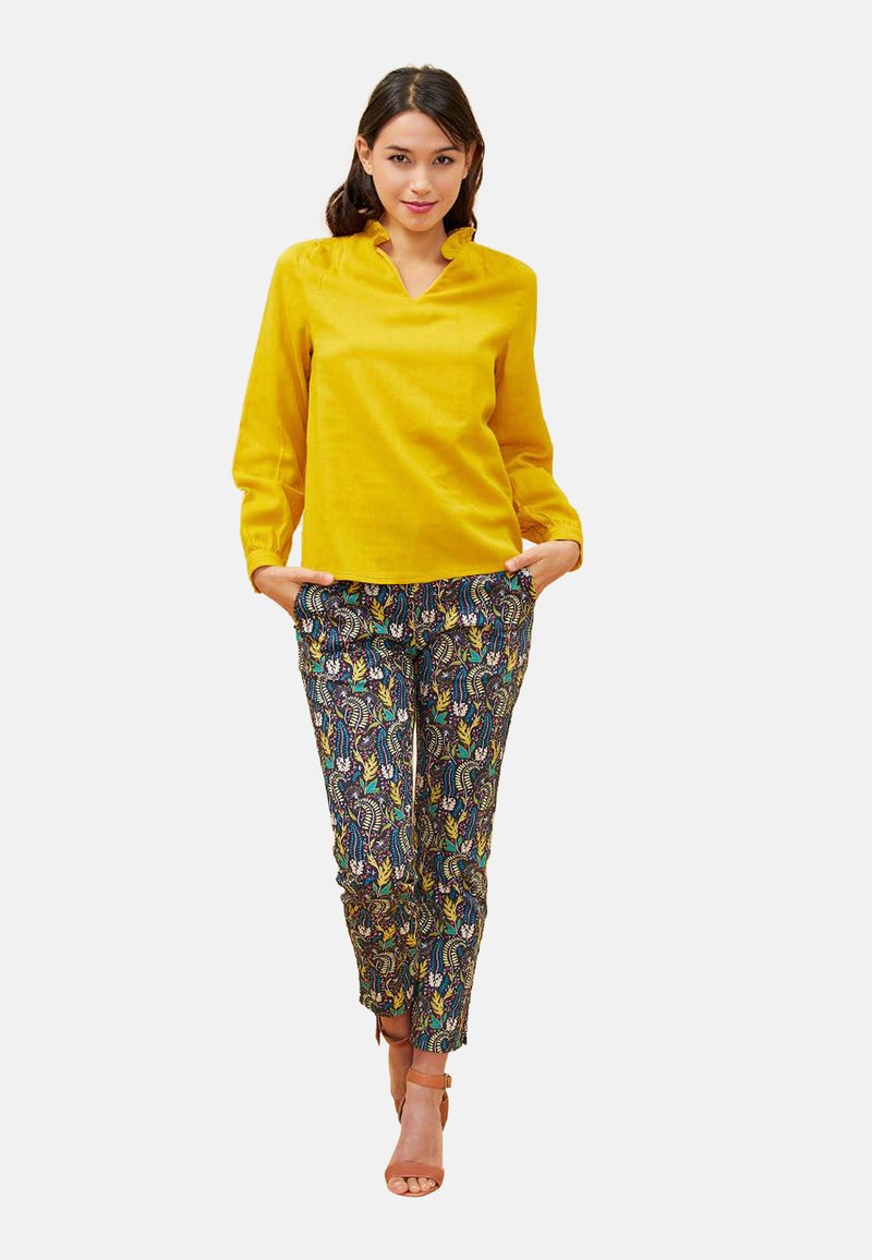La Fiancee Du Mekong Bluse Yellow Gelb Zalando De