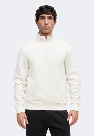 Champion, SPORTSWEAR HALF ZIP STANDARD FIT - Felpa - egret