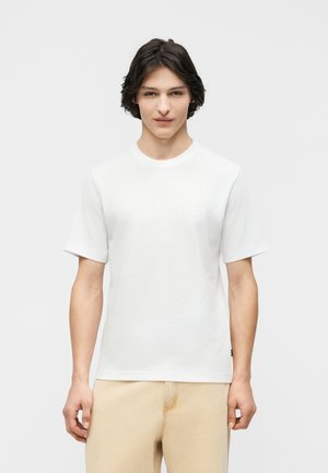 JPRBLAETHAN BRANDING TEE - T-shirts basic - bright white