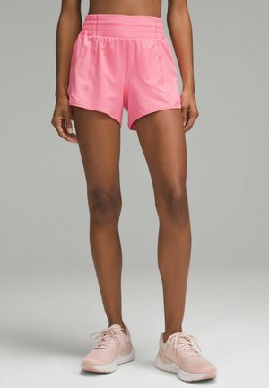 lululemon HOTTY HOT HIGH-RISE LINED 10cm - Korte sportsbukser - sakura pink