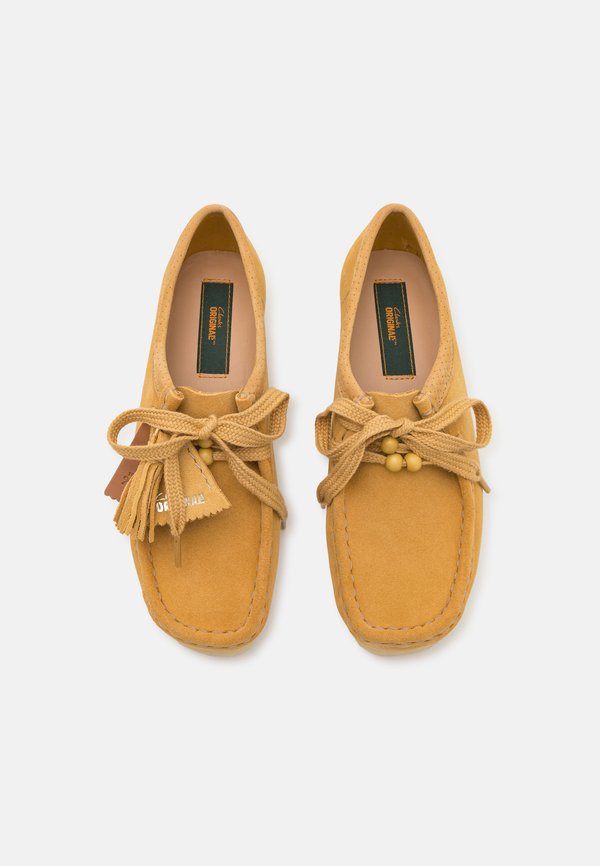 WALLABEE - Lace-ups - golden tan2