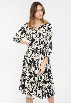 Greenpoint Blusenkleid - black floral