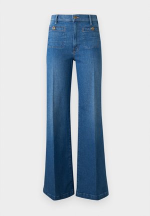 Mother, STASHED HUSTLER ROLLER SNEAK - Wide Leg - whisk me away