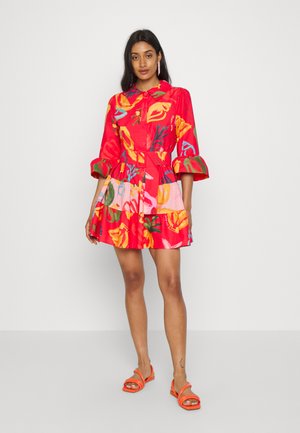 MIXED FRUITS OCEAN MINI DRESS - Robe de jour - multi-coloured