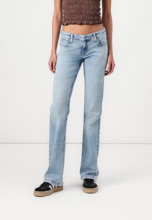 Jeans Bootcut - light-blue denim