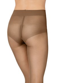 Wolford PURE 10 - Strømpebukser - caramel