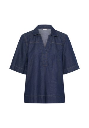 Bon'A Parte, BPALBERTE BLOUSE - Bluse - medium blue denim
