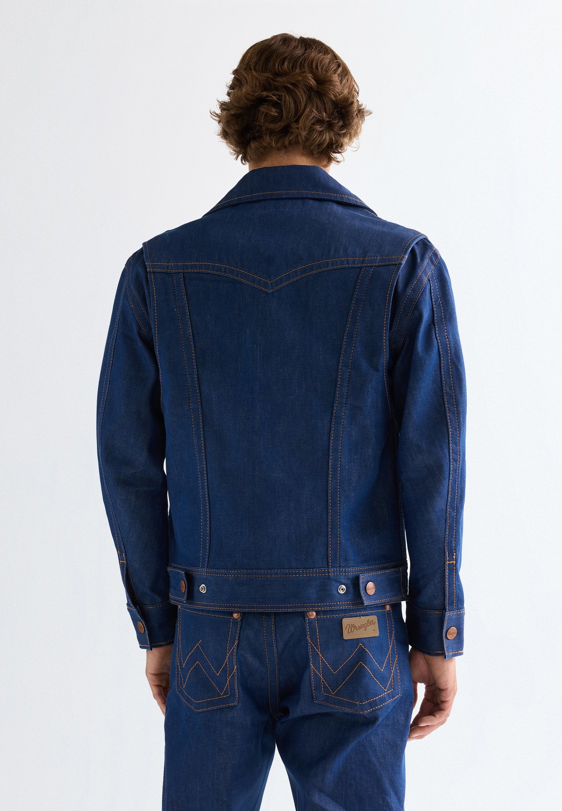 Wrangler SUPER WRANGLER JACKET - Denim jacket - raw/blue denim