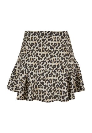 Urban Classics VOLANTS - Fustă în formă de A - leo