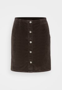 VMETTA SHORT SKATER - Jupe trapèze - chocolate torte