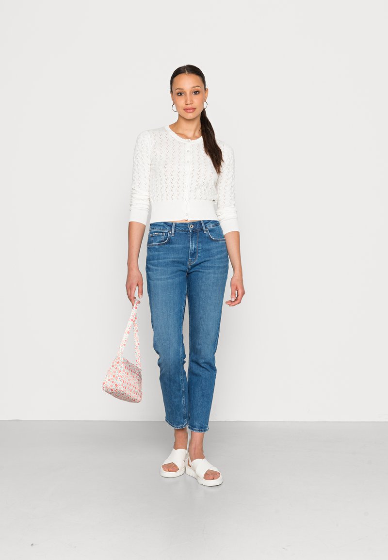 Damen Strickjacken | Pepe Jeans BONELL Strickjacke mousse/offwhite - XB99276 Damen Strickjacken | Pepe Jeans BONELL Strickjacke mousse/offwhite - XB99276