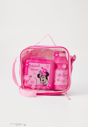 MINNIE MOUSE LUNCH BAG, SNACK BOX AND BOTTLE UNISEX SET - Bidon - pink