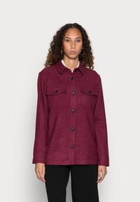 Tommy Hilfiger BLEND SHACKET - Casaco de verão - crimson ruby