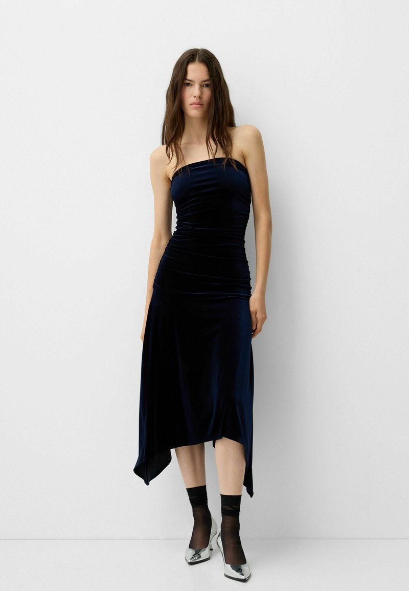 Bershka Jurk donkerblauw Bershka Jurk donkerblauw