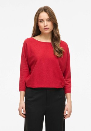 VILA Pullover - savvy red