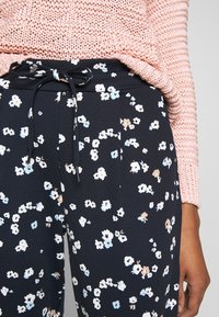 ICHI Kalhoty - dark blue