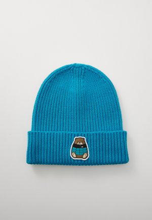 KIDS LOGO BOX CUFFED BEANIE UNISEX - Bonnet - meridian blue