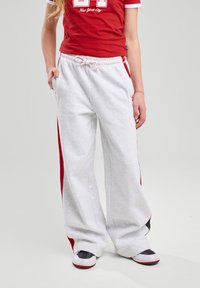 America Today JOGGER - Pantalon de survêtement - light grey melange