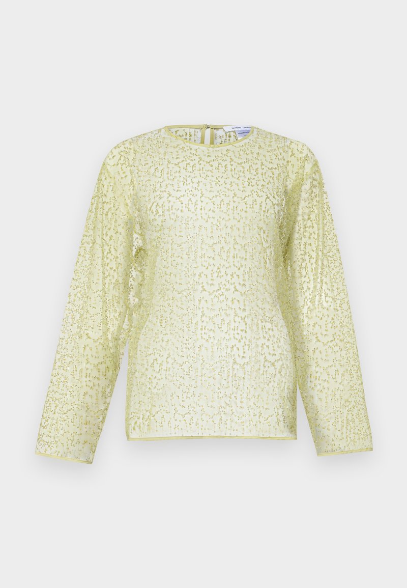 Samsøe Samsøe - SAMALLY - Long sleeved top - green sheen, Enlarge
