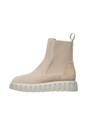 GRENELLE CHELSEA - Stivaletti con plateau - beige