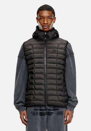 TEMPLE - Waistcoat - black