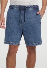 Pantaloni scurți din denim - blau