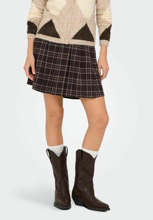 ONLWREN KURZER - Mini suknja - black