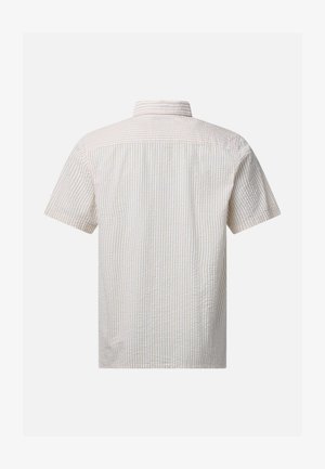 Seaside, SEERSUCKER SHIRT - Skjorter - beige stripe