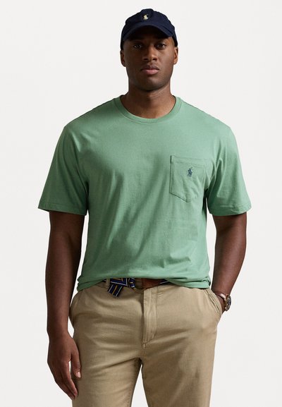 Polo Ralph Lauren Big & Tall JERSEY POCKET T-SHIRT - Základné tričko - faded mint