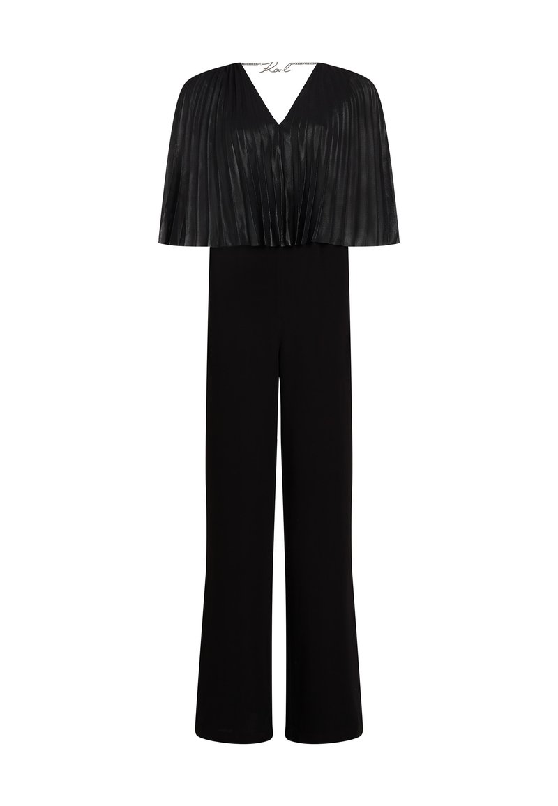 KARL LAGERFELD Jumpsuit black-gunmetal/black Zalando