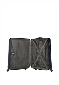 WITTCHEN LARGE SUITCASE WITH LUGGAGE TAG FROM ABS - Valise à roulettes - dark blue