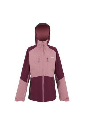 Regatta, REGATTA CARLETTA 3-IN-1 PANELLED HOODED JACKET 3 IN 1 JACKETS - Hardshell jacket - red