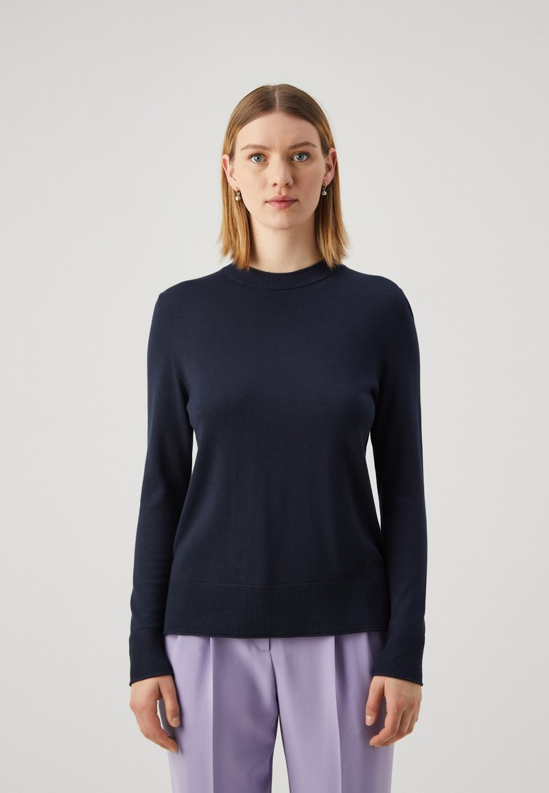 BOSS FANIKALE - Svetrík - dark blue