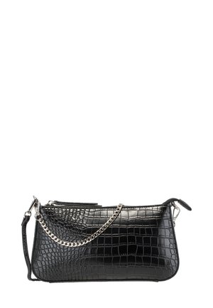 SHOULDER FESTIVE CROCO - Kabelka - schwarz