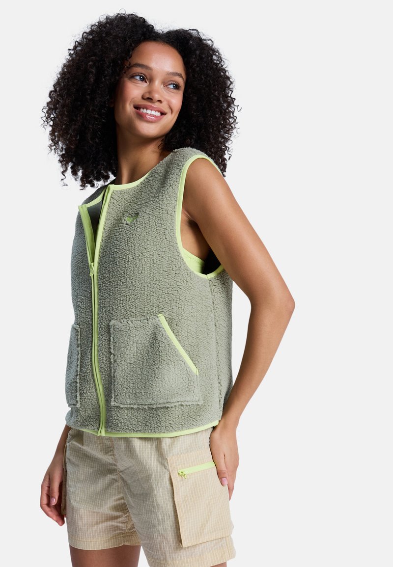 Roxy Doudounes sans manches Move Free Puffy Vest femme gris