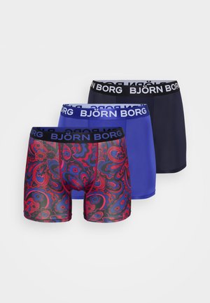 SPORTS 3 PACK - Boxer alsónadrág - black/pink/blue