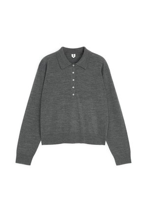 ARKET, T-shirt à manches longues - grey
