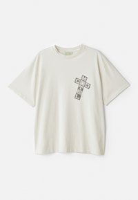 FADED TOWN TEE - T-shirt con stampa - off white