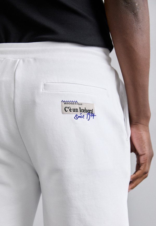 BERMUDA - Tracksuit bottoms - bianco ottico3
