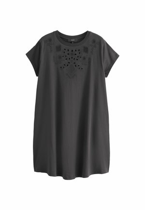 Next EMBROIDERED PETITE  - Vestido ligero - black