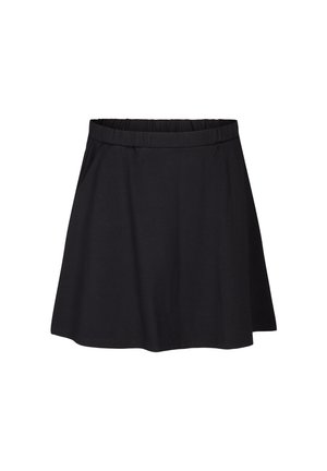 A-snit nederdel - black