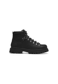 WREN UNISEX - Členkové šnurovacie čižmy - black