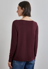 Street One PULLOVER - Strickpullover - rot