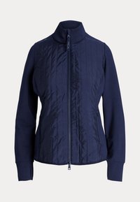 LONG SLEEVE FULL ZIP - Sportovní bunda - refined navy